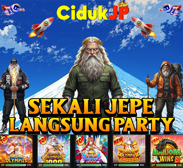 CIDUKJP : Deposit Via Ewallet Dana Modal 10000 Kita menciduk jackpot Bareng-Bareng!